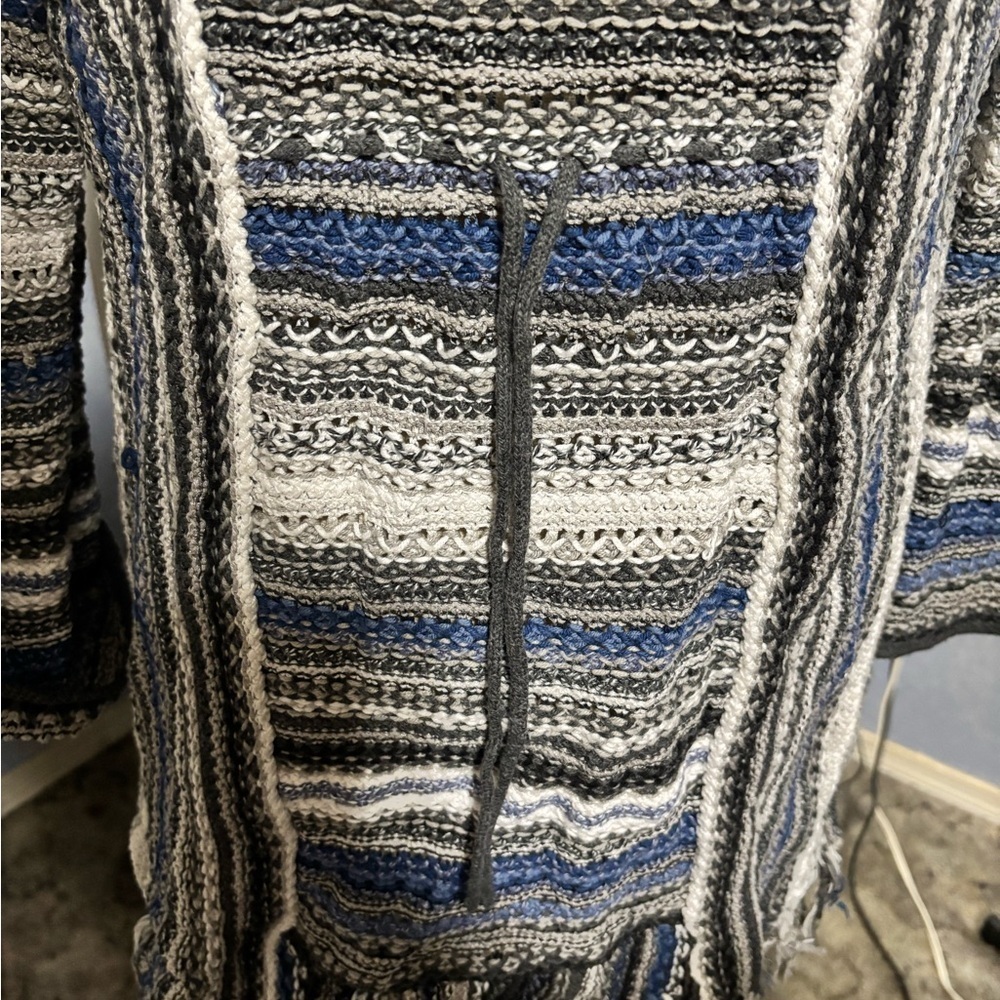 NIC+ZOE Multicolor Fringe Cardigan xl #boho #cottage core #westeren - Picture 8 of 10